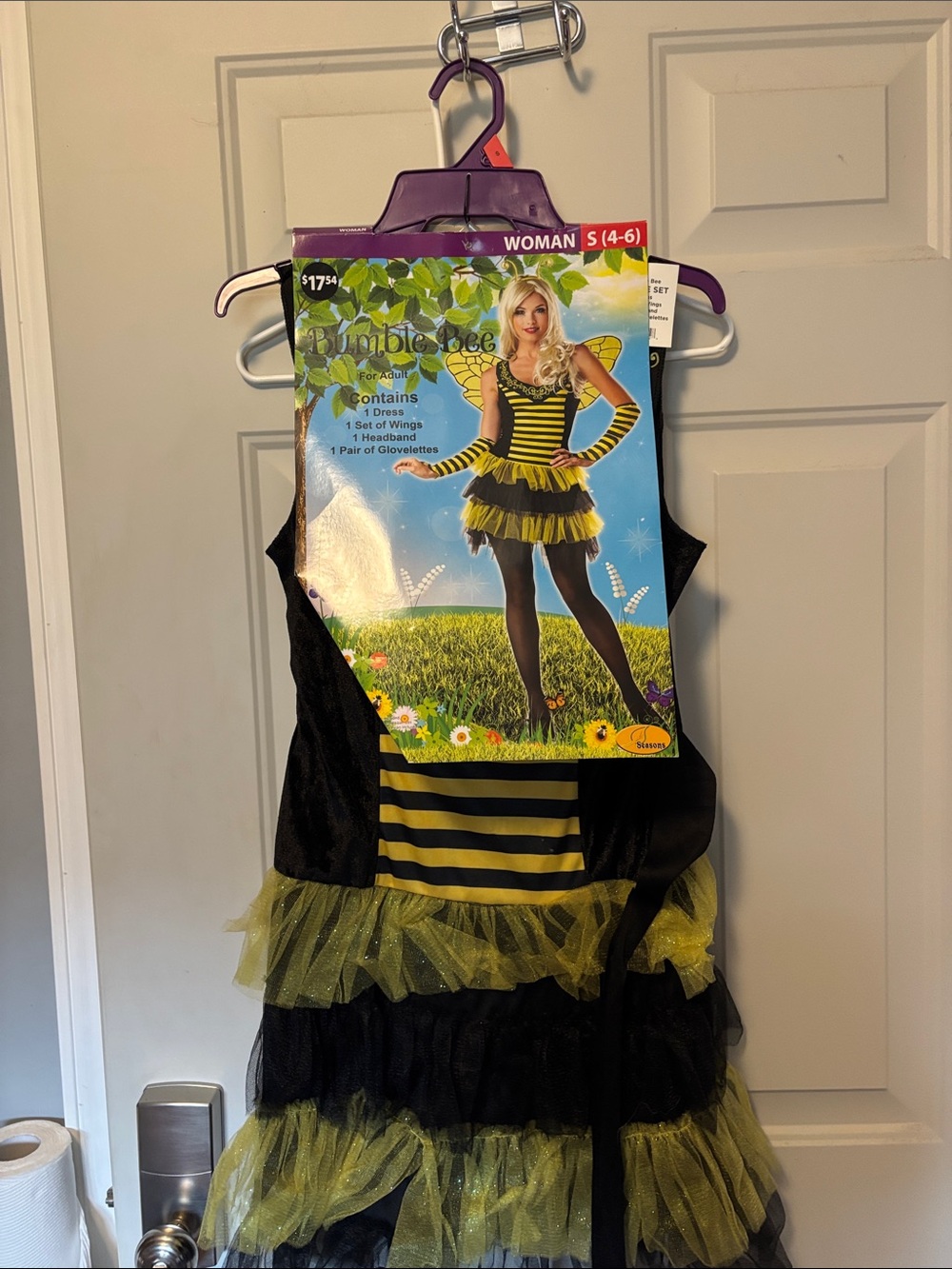 Source Unknown Bumble Bee Women Costume - Black and Yellow